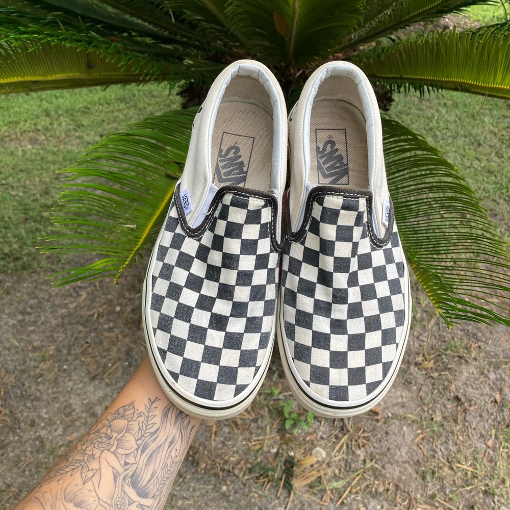 Checkered vans